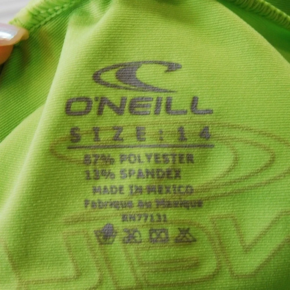 O'Neill Swim Shirt Youth‎ 14 Large 50+ Ultraviolet Protection Set of two tops